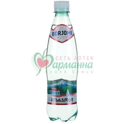 БОРЖОМИ ВОДА МИНЕР. 0,5Л. ПЭТ.