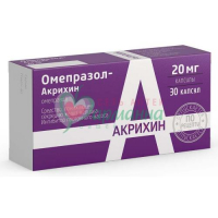 ОМЕПРАЗОЛ-АКРИХИН КАПС. К/Р 20МГ №30