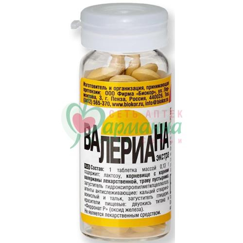 ВАЛЕРИАНА ЭКСТРА №50 ТАБ. (БАД) /БИОКОР/
