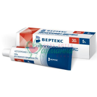 КЕТОПРОФЕН-ВЕРТЕКС ГЕЛЬ Д/НАРУЖН. ПРИМ. 5% 30Г