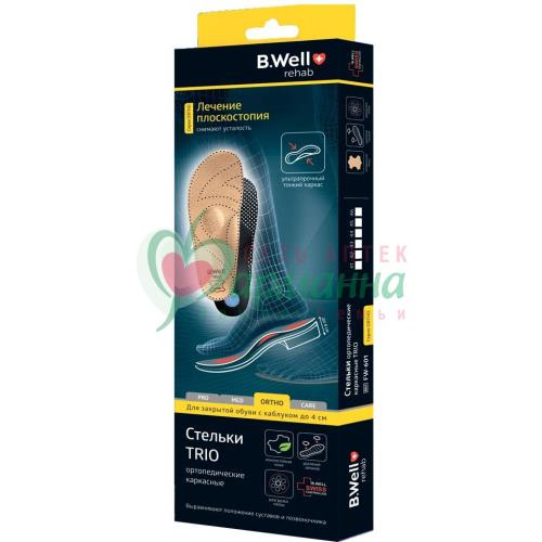 СТЕЛЬКИ ОРТОП. TRIO Р.37 /АРТ.FW-601/ СТЕЛЬКИ ОРТОП. TRIO Р.37 /АРТ.FW-601/