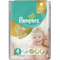 ПАМПЕРС ПОДГУЗН. ПРЕМИУМ МАКСИ 8-14КГ. №20 [PAMPERS]