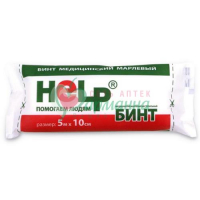 ХЕЛП БИНТ Н/СТЕР. 5МХ10СМ И/У [HELP]