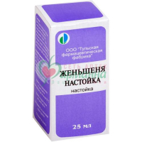 ЖЕНЬШЕНЯ НАСТОЙКА 25МЛ