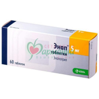 ЭНАП ТАБ. 5МГ №60