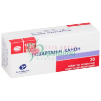 ЛОЗАРТАН-Н КАНОН ТАБ. П/П/О 12,5МГ+50МГ №30