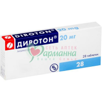 ДИРОТОН ТАБ. 20МГ №28