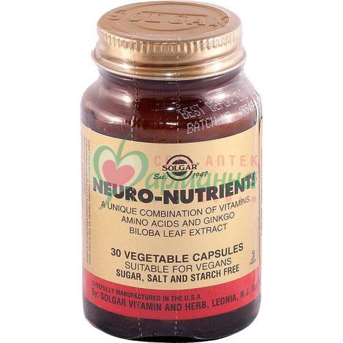 СОЛГАР НЕРОНУТРИЕНС КАПС. №30  [SOLGAR]