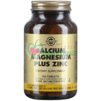 СОЛГАР ТАБ. №100 КАЛЬЦИЙ+МАГНИЙ+ЦИНК  [SOLGAR]