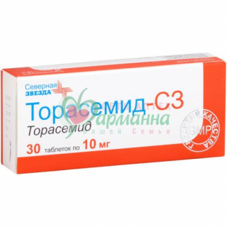 ТОРАСЕМИД-СЗ ТАБ. 10МГ №30