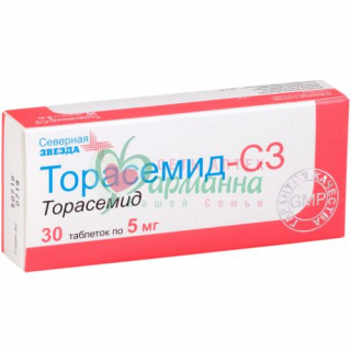 ТОРАСЕМИД-СЗ ТАБ. 5МГ №30