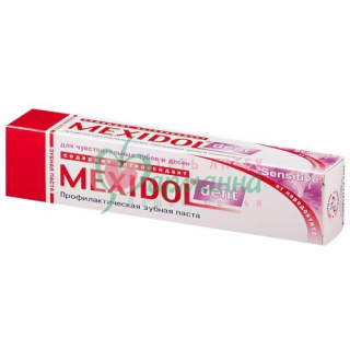 МЕКСИДОЛ ДЕНТ ЗУБ. ПАСТА 65Г СЕНСИТИВ  [MEXIDOL DENT]