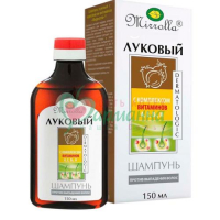МИРРОЛЛА ЛУКОВЫЙ ШАМПУНЬ КОМПЛ. ВИТАМ. 150МЛ.
