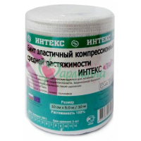 ИНТЕКС БИНТ ЭЛАСТ. ЛАЙТ КОМПРЕС. СР 10Х500СМ. /ИНТЕКС ЛАЙТ/