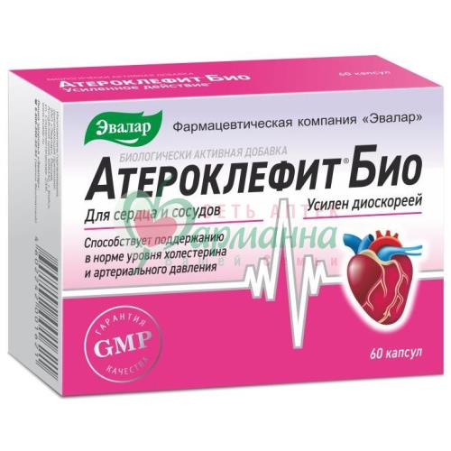 ЭВАЛАР АТЕРОКЛЕФИТ БИО КАПС. №60 БАД  [EVALAR]