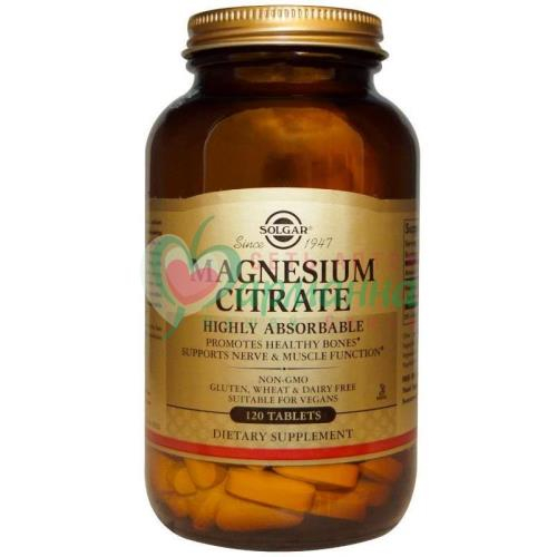 СОЛГАР ЦИТРАТ МАГНИЯ ТАБ. №120  [SOLGAR]