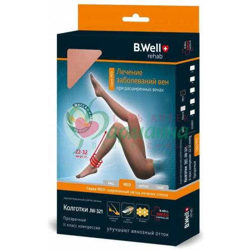 МЕД КОЛГОТКИ КОМПРЕСС. ПРОЗР. 2КЛ. Р.5 НАТ. /АРТ.JW-321/
