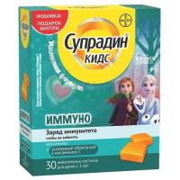 СУПРАДИН КИДС ПАСТ. ЖЕВ. 5Г №30 ИММУНО