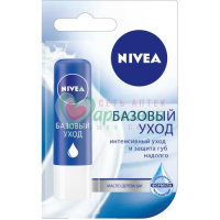 НИВЕЯ ЛИП КЕЙР БАЛЬЗАМ Д/ГУБ БАЗОВЫЙ УХОД 4,8Г. [NIVEA]