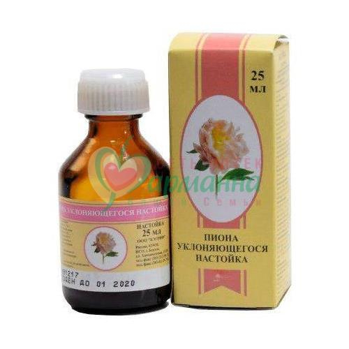 ПИОНА УКЛОНЯЮЩЕГОСЯ НАСТОЙКА 25МЛ