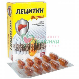 ЛЕЦИТИН ФОРТЕ №30 КАПС. /РЕАЛКАПС/