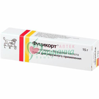 ФУЦИКОРТ КРЕМ Д/НАРУЖН. ПРИМЕН. 15Г