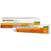 ДИКЛОФАРМ ГЕЛЬ Д/НАРУЖН. ПРИМ. 1% 50Г
