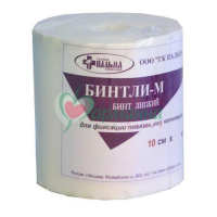 БИНТЛИ-М БИНТ ЛИПКИЙ ПРОНИЦАЕМЫЙ 10СМХ25СМ.