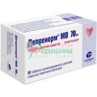 ДЕПРЕНОРМ ОД ТАБ. ПРОЛОНГ. ДЕЙСТ. П/П/О 70МГ №60