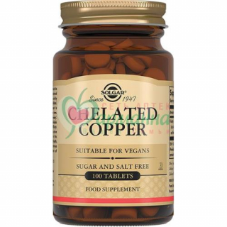 СОЛГАР ХЕЛАТ МЕДИ ТАБ. 400МГ №100  [SOLGAR]