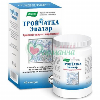 ЭВАЛАР ТРОЙЧАТКА КАПС. 420МГ №40 (БАД)  [EVALAR]