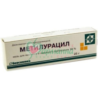 МЕТИЛУРАЦИЛ МАЗЬ Д/МЕСТ. И НАРУЖН. ПРИМ. 10% 25Г