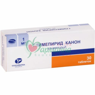ГЛИМЕПИРИД КАНОН ТАБ. 1МГ №30