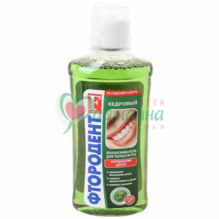 ФТОРОДЕНТ ОПОЛАСК. КЕДРОВЫЙ 275МЛ.