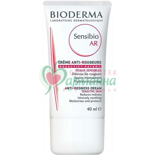 БИОДЕРМА СЕНСИБИО AR КРЕМ 40МЛ УСПОКАИВ.  [BIODERMA SENSIBIO AR]