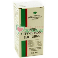 ПЕРЦА СТРУЧКОВОГО НАСТОЙКА 25МЛ
