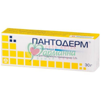 ПАНТОДЕРМ МАЗЬ Д/НАРУЖН. ПРИМЕН. 5% 30Г