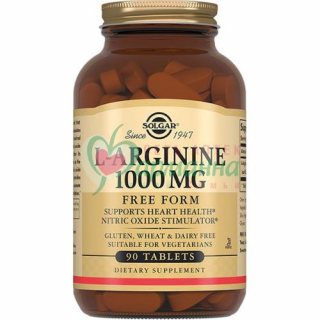 СОЛГАР L-АРГИНИН ТАБ. 1000МГ №90  [SOLGAR]