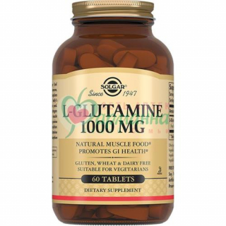 СОЛГАР ТАБ. 1000МГ №60 L-ГЛЮТАМИН  [SOLGAR]