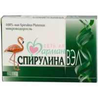 СПИРУЛИНА ВЭЛ 500МГ. №60 ТАБ.