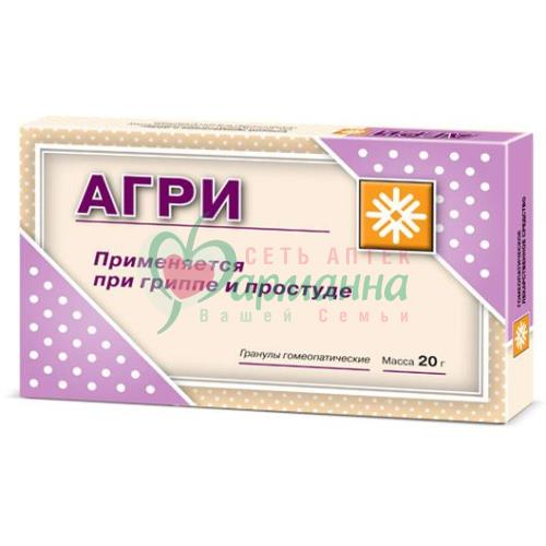 АГРИ ГРАН. ГОМЕОПАТ. 10Г №2