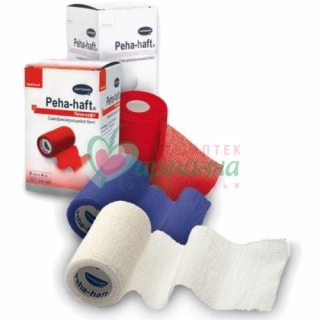 ПЕХА-ХАФТ LFREE БИНТ САМОФИКС. КОГЕЗИВ. 4МХ6СМ. /АРТ.932442/ [PEHA-HAFT]
