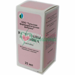 ВАЛЕРИАНЫ НАСТОЙКА 25МЛ