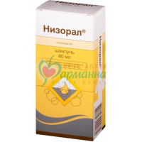 НИЗОРАЛ ШАМПУНЬ ЛЕК. 2% 60МЛ