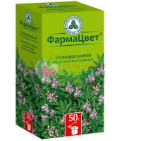 СОЛОДКИ КОРНИ РАСТИТ. СЫРЬЕ ИЗМЕЛЬЧ. 50Г