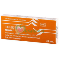ТЕНОРИК ТАБ. 100МГ+25МГ №28