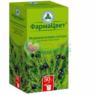 МОЖЖЕВЕЛЬНИКА ПЛОДЫ РАСТИТ. СЫРЬЕ 50Г