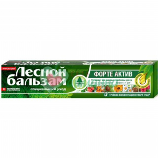 ЛЕСНОЙ БАЛЬЗАМ ЗУБ.ПАСТА ФОРТЕ 75МЛ.