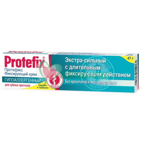 ПРОТЕФИКС КРЕМ Д/ФИКС. ЗУБ.ПРОТЕЗОВ 40МЛ ЭКСТРА-СИЛЬНЫЙ ГИПОАЛЛЕРГ.  [PROTEFIX]