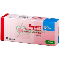 ЛОРИСТА ТАБ. П/П/О 100МГ №30